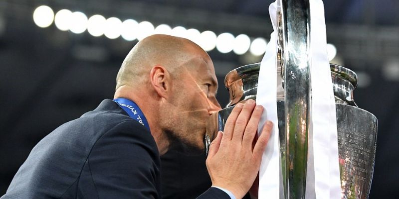 Zidane gặt hái nhiều thành công khi ở cương vị HLV của Real Madrid