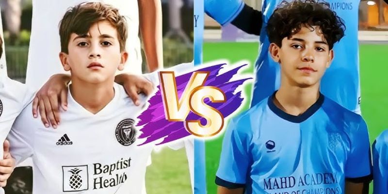 Liệu con trai Ronaldo và Messi có thể vượt qua cái bóng quá lớn của 2 người cha vĩ đại này không?