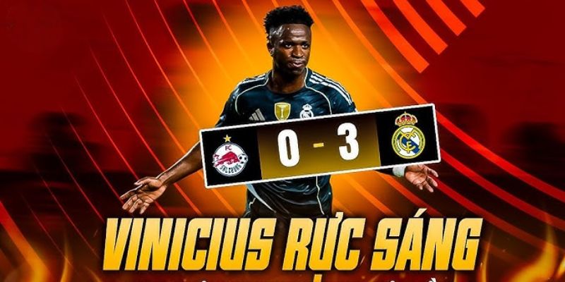 Real Madrid thắng RB Salzburg 3-0